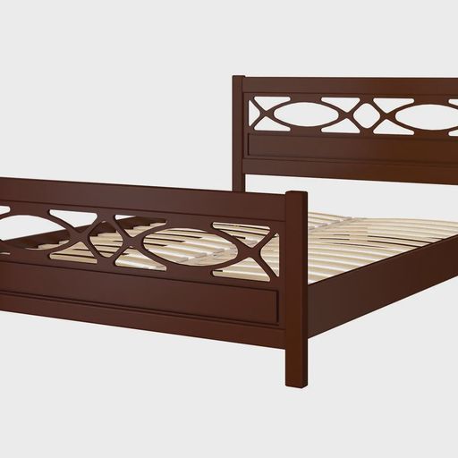 Кровать «Лоренса», орех